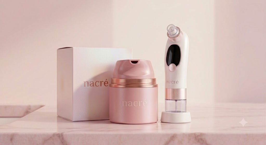 Pack Nacré Complet — Aspirateur Points Noirs + Crème Hydratante